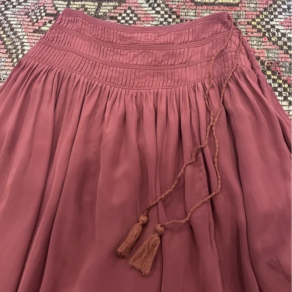 Sea NY Hemingway Micro-pleat Viscose Midi Skirt size 4 - Picture 3 of 5